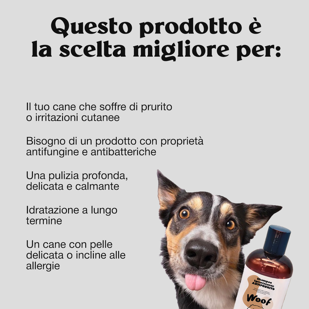 Shampoo Igienizzante Antiprurito