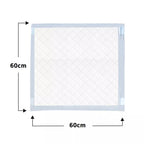 12pz Tappetini Igienici Traversine Assorbenti Cani Gatti Animali 60x60cm/60x90cm